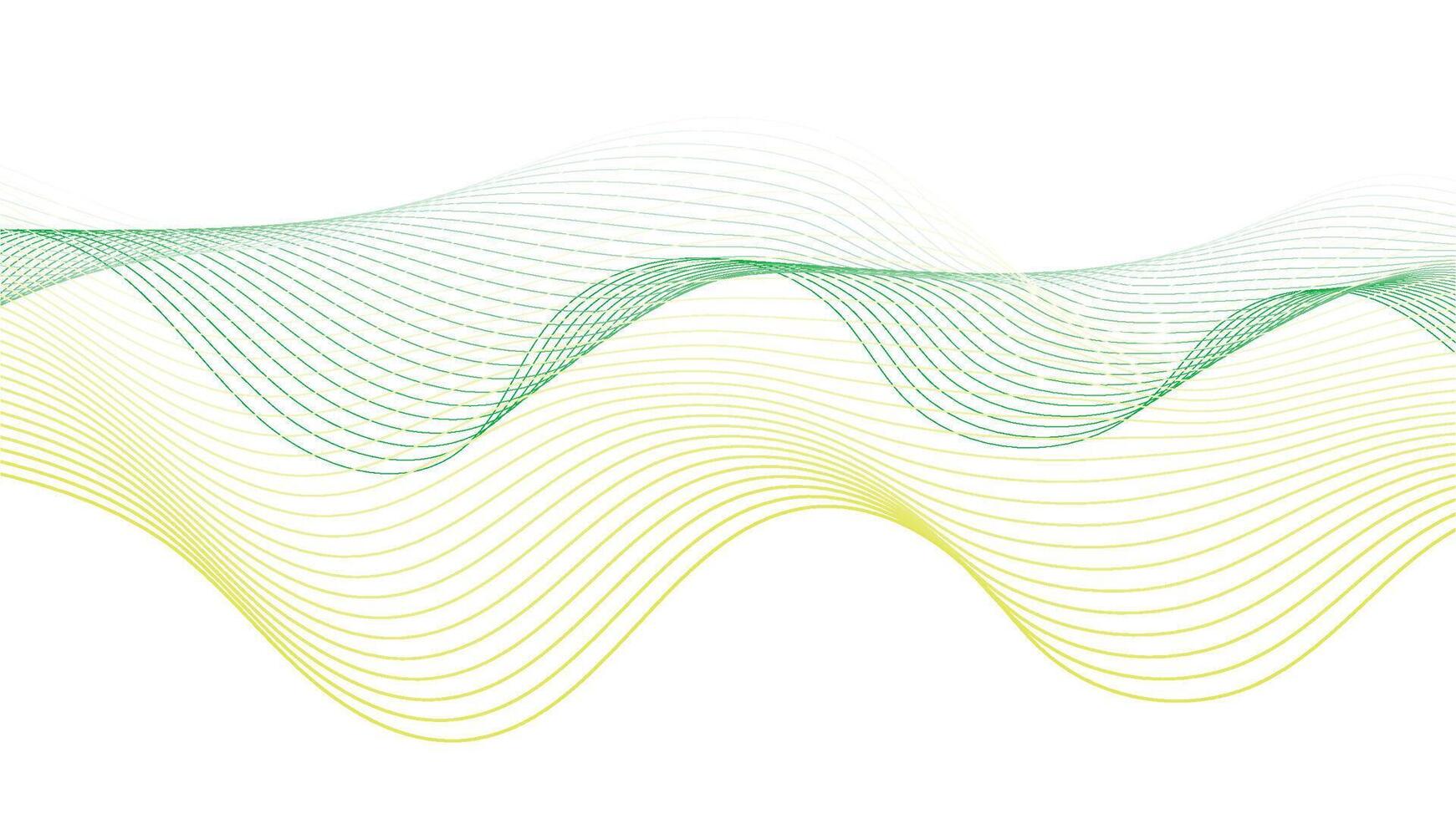 Modern Gradient Waveform Background in Light Colors vector