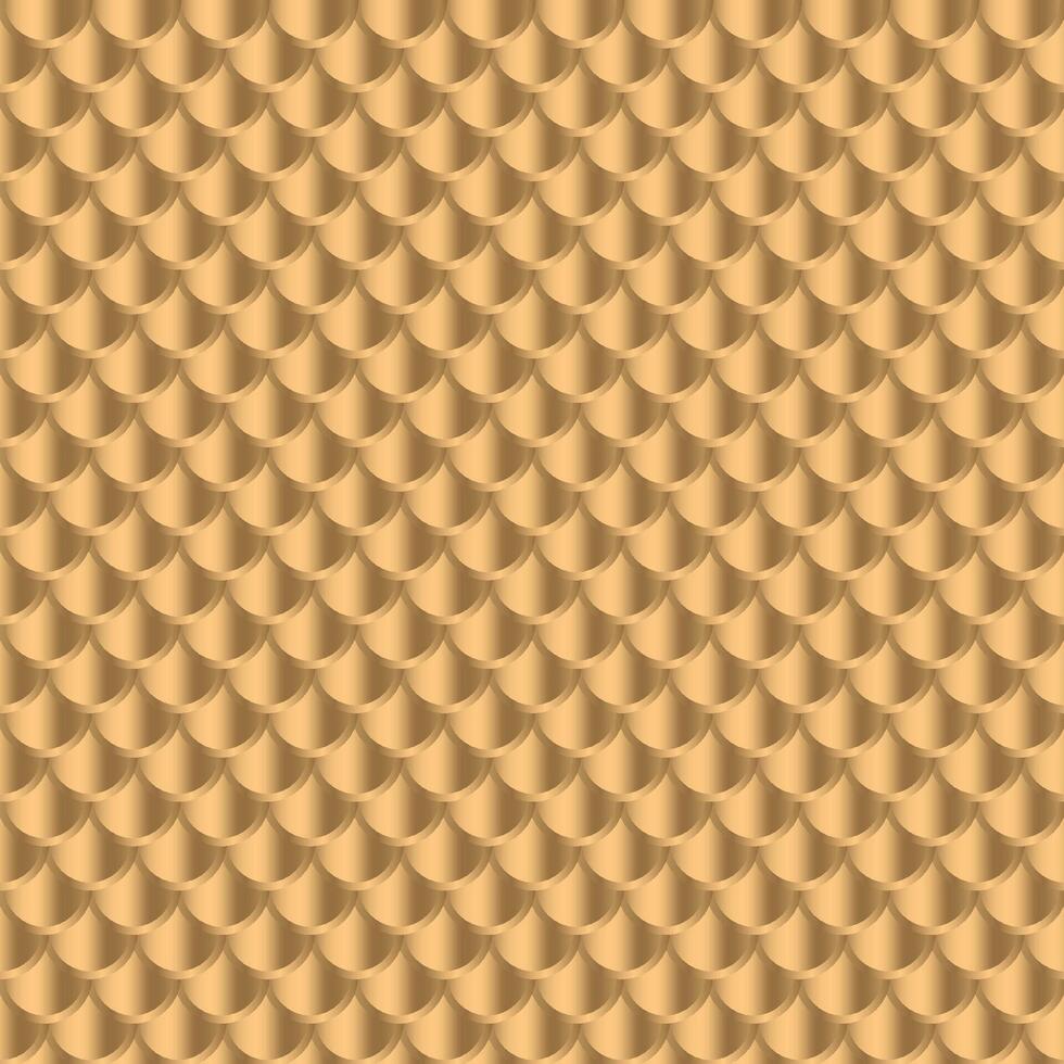 scales seamless pattern mermaid golden vector