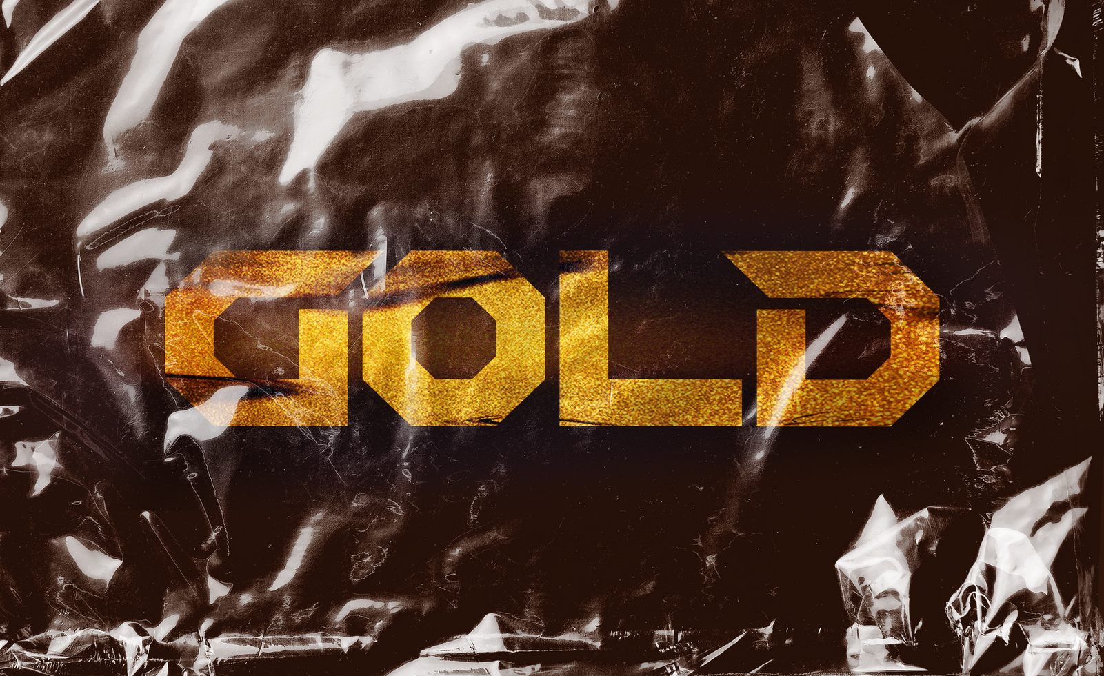 Gold Text Effect 4 psd
