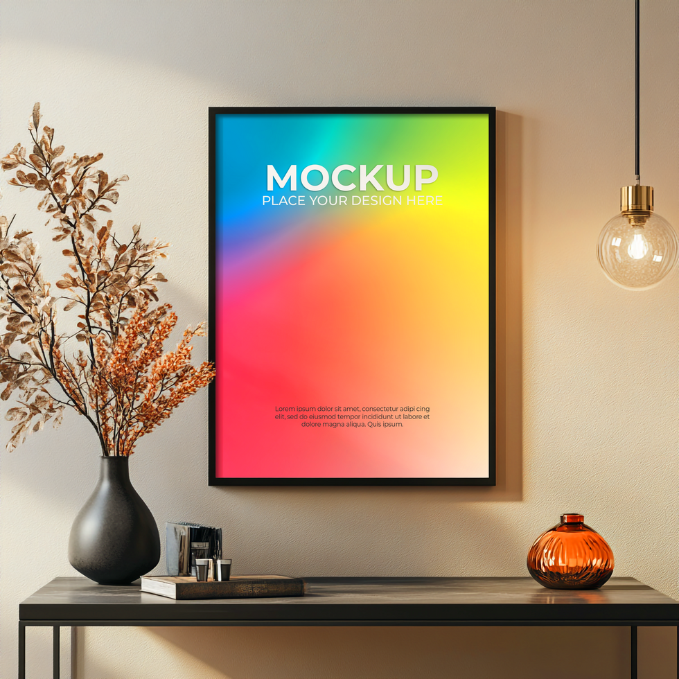 Home Wall Frame for Design Ideas psd