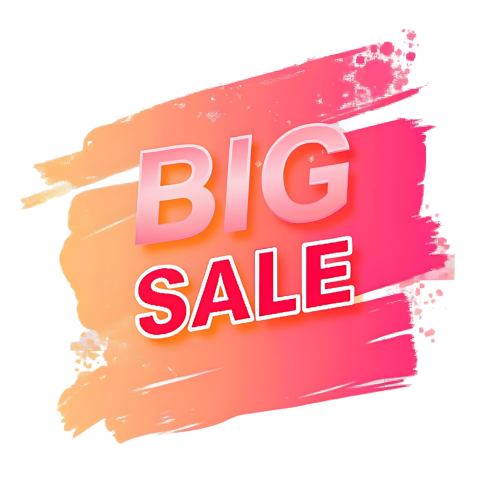 Announcing a Huge Big Sale Discount Offer Event Promotion png