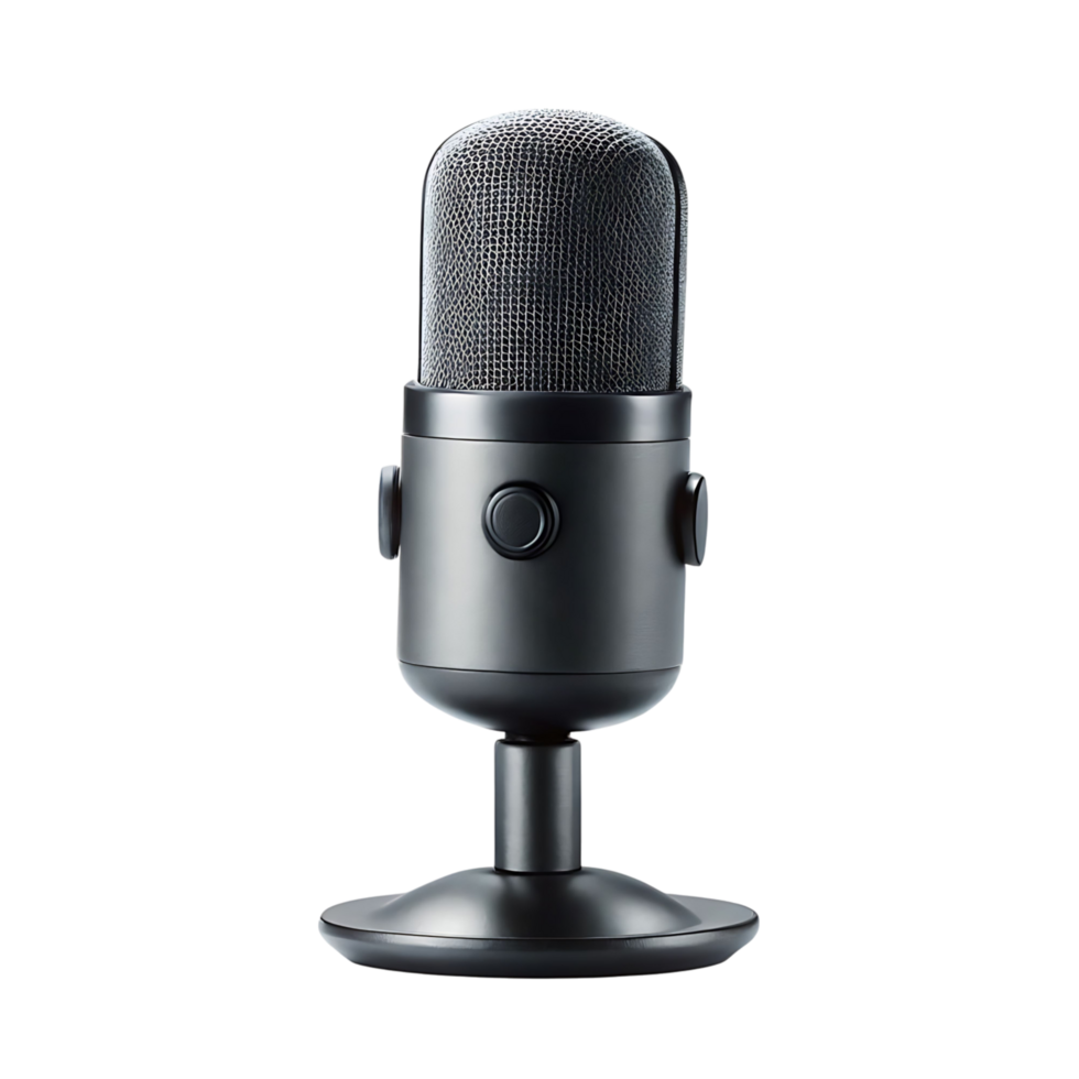Professional Studio Condenser Microphone for Recording and Broadcasting png