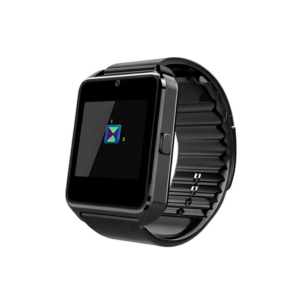 Sleek transparent Smartwatch with Modern Design and Advanced Features png