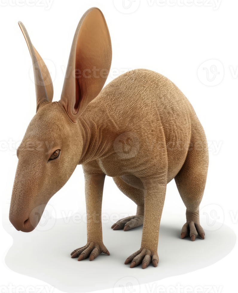 A light brownish-tan marsupial with large ears. png