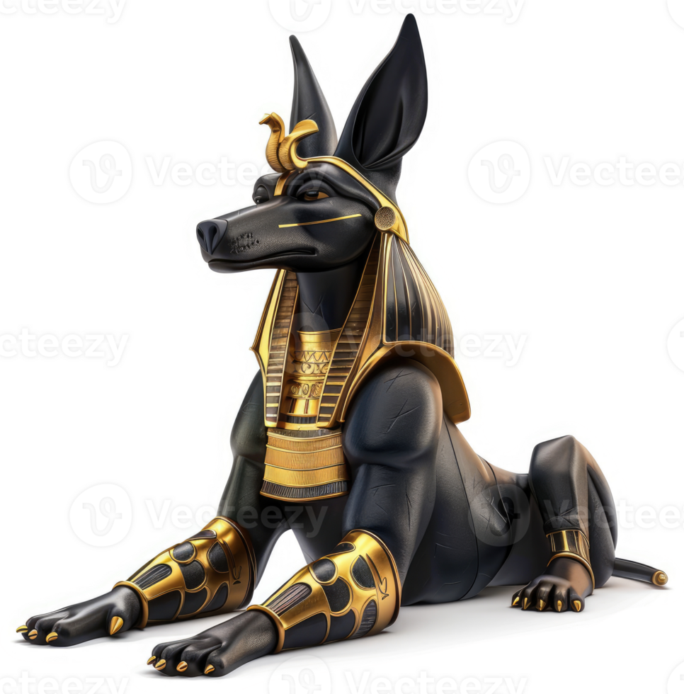 Ancient Egyptian god Anubis, a powerful protector. png