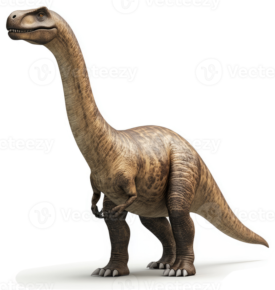A rendered illustration of a sauropod dinosaur. png