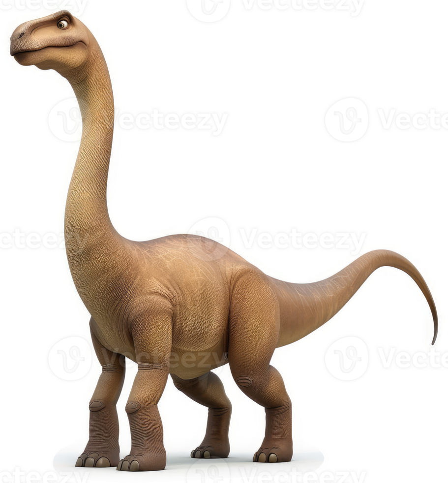 Animated illustration of a long-necked dinosaur. png