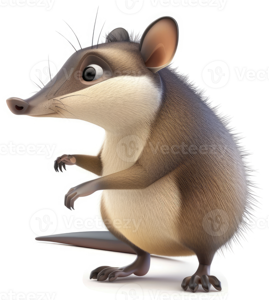 Cartoonish depiction of a marsupial mouse. png