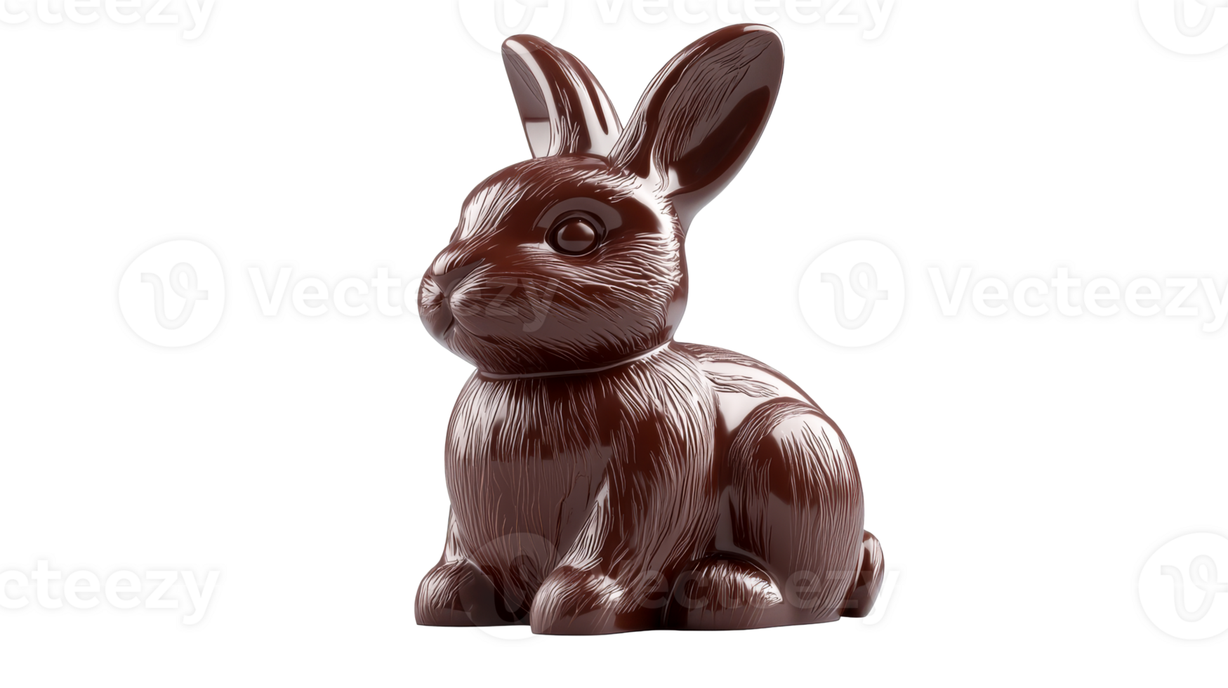 Chocolate easter bunny, confection, dessert, delicacy, treat, cut out transparent png