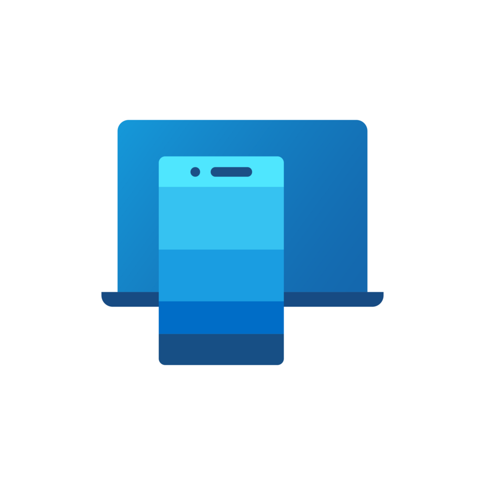 rectangle phone link icon logo symbol png