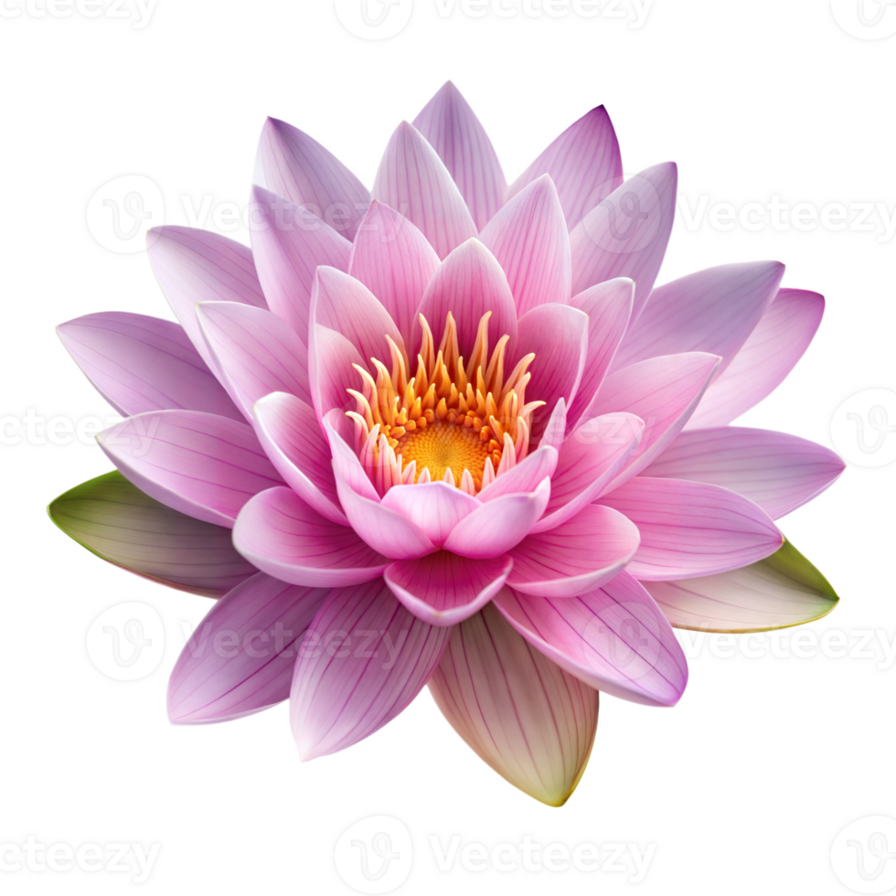 High-Resolution Pink Lily with Stamen Focus png