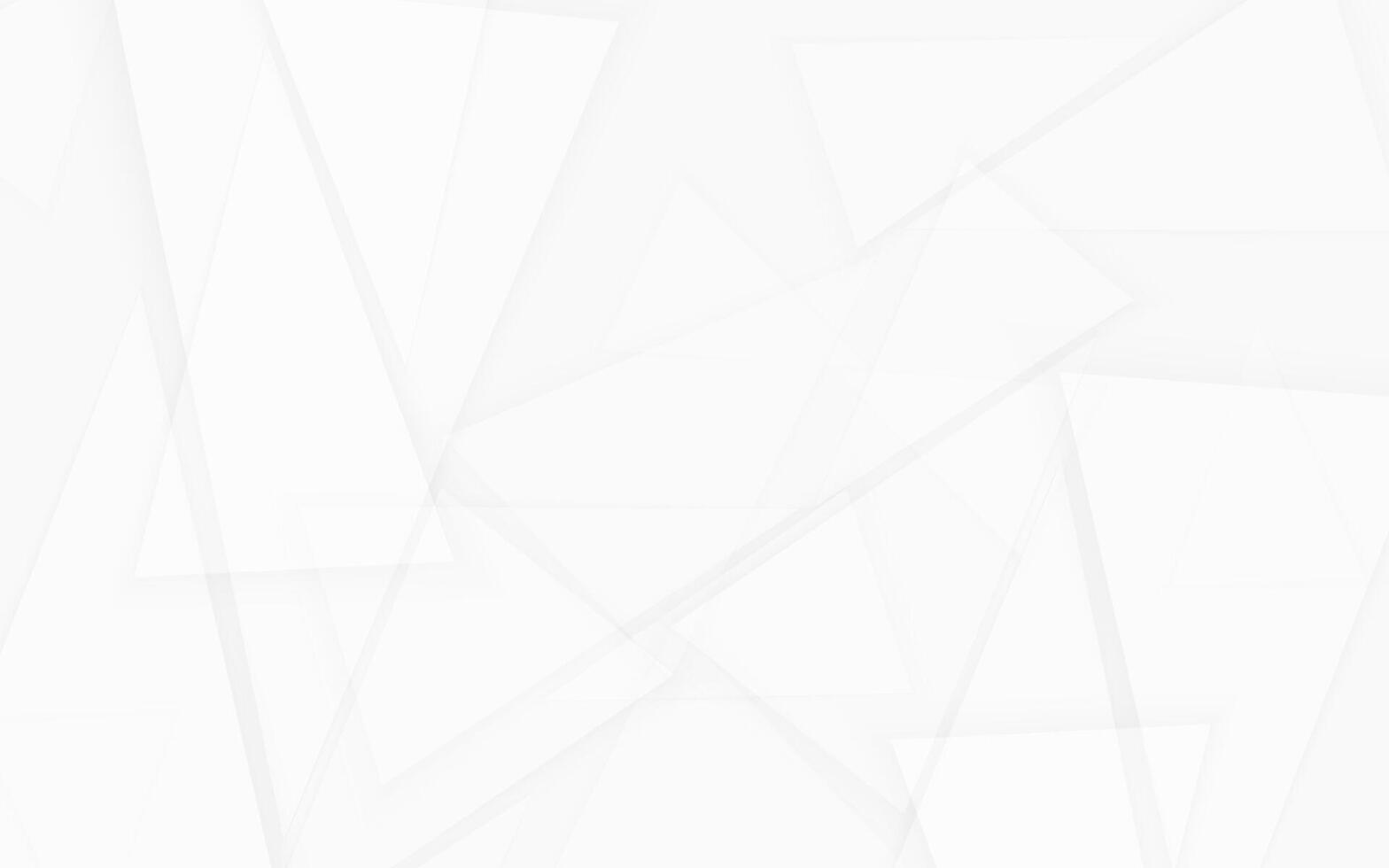 Modern white abstract background geometric triangle shapes grey bright clean vector