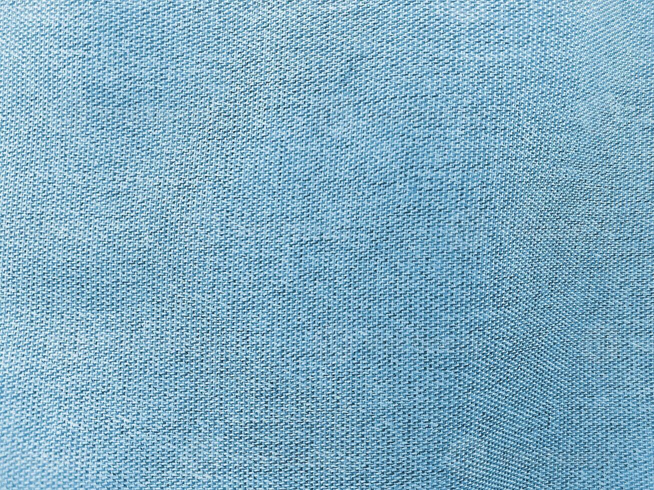 Blue Knitted Fabric Texture Pattern Background photo