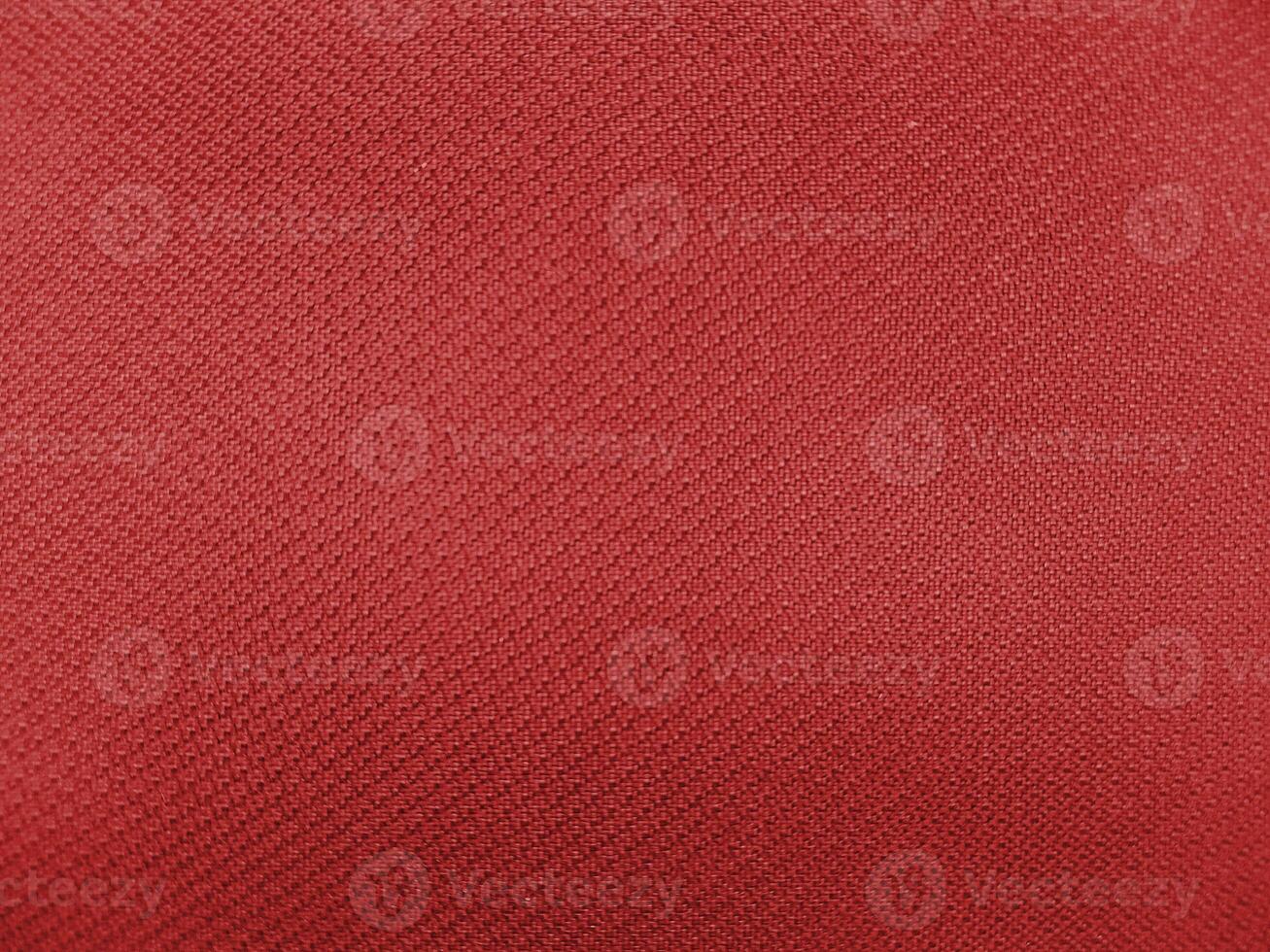 Closup pattern of knitted febric texture red photo