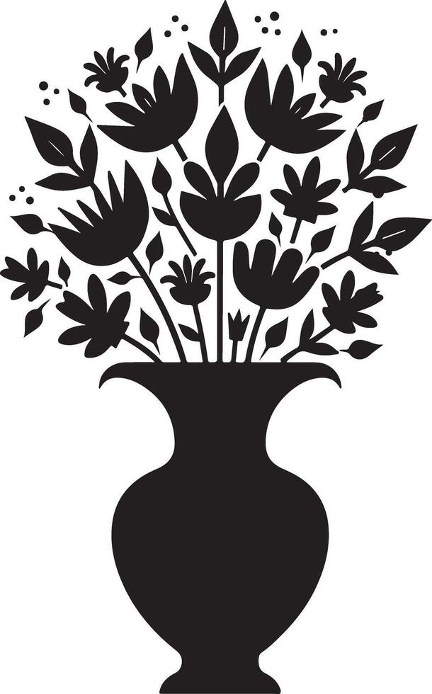 Flower tob image vector