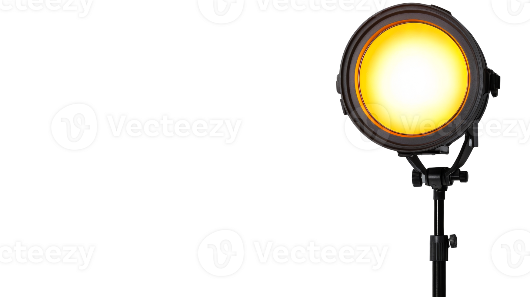LED studio light equipment, transparent background, cut out transparent png