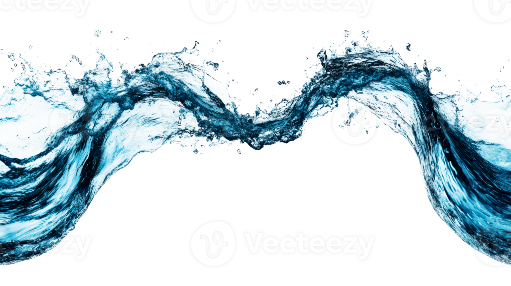Splashing liquid effect, flow design for graphic design, motion , cut out transparent png