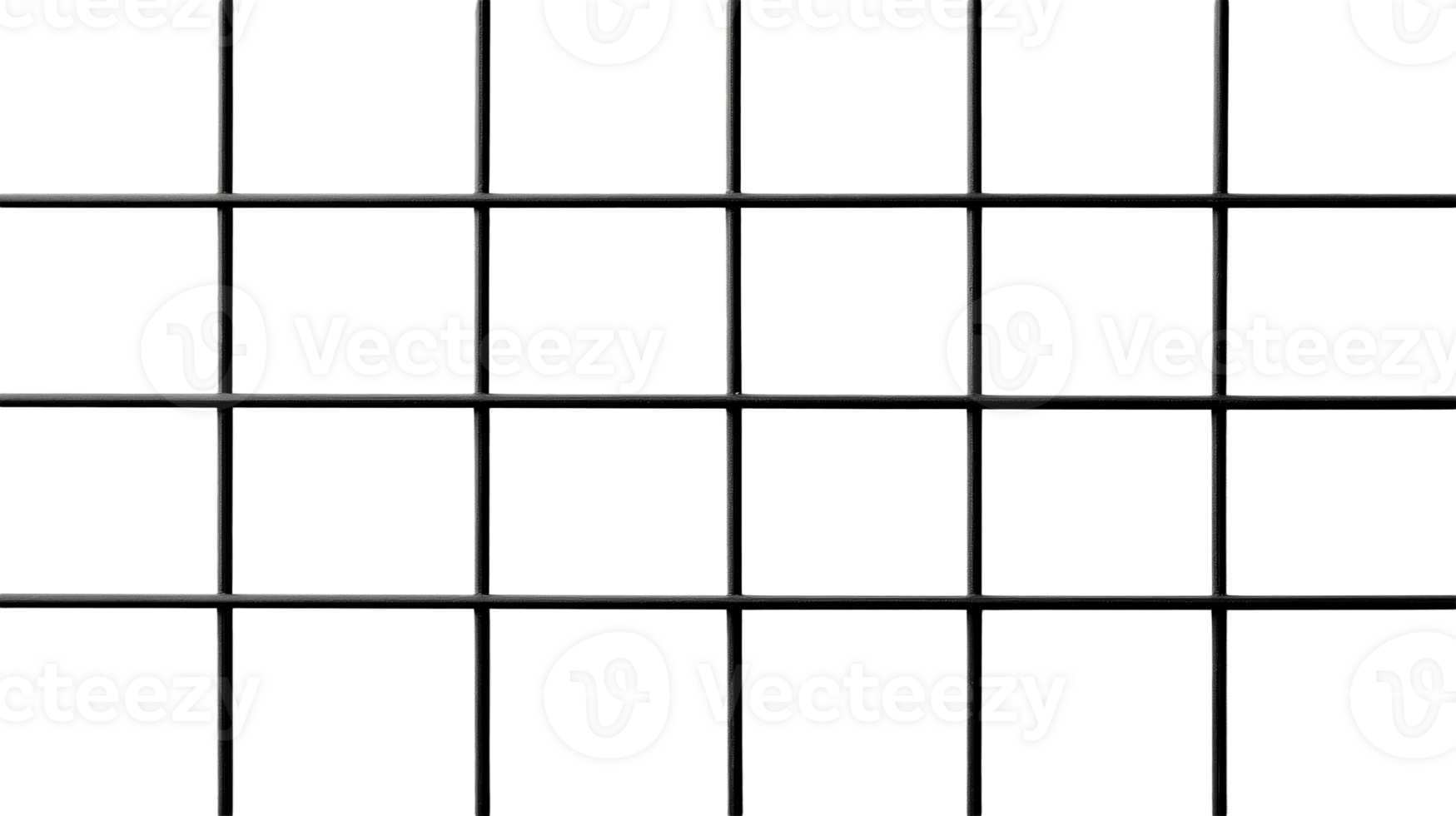 Metallic grid pattern on a dark background, cut out transparent png