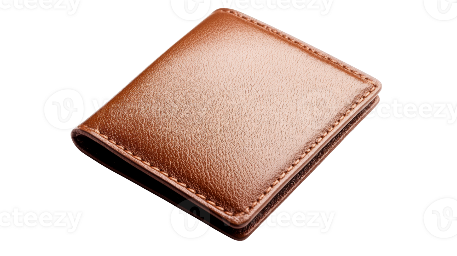 Brown leather wallet, luxury accessory, style, pocketbook, cutout transparent png