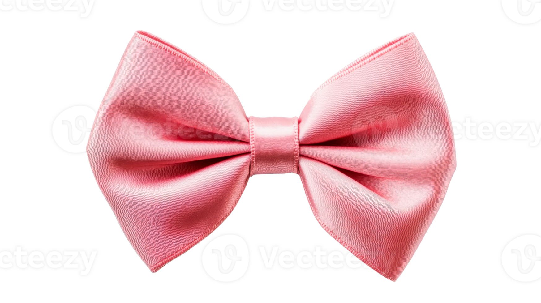 Pink bow tie with elegant design, cut out transparent png