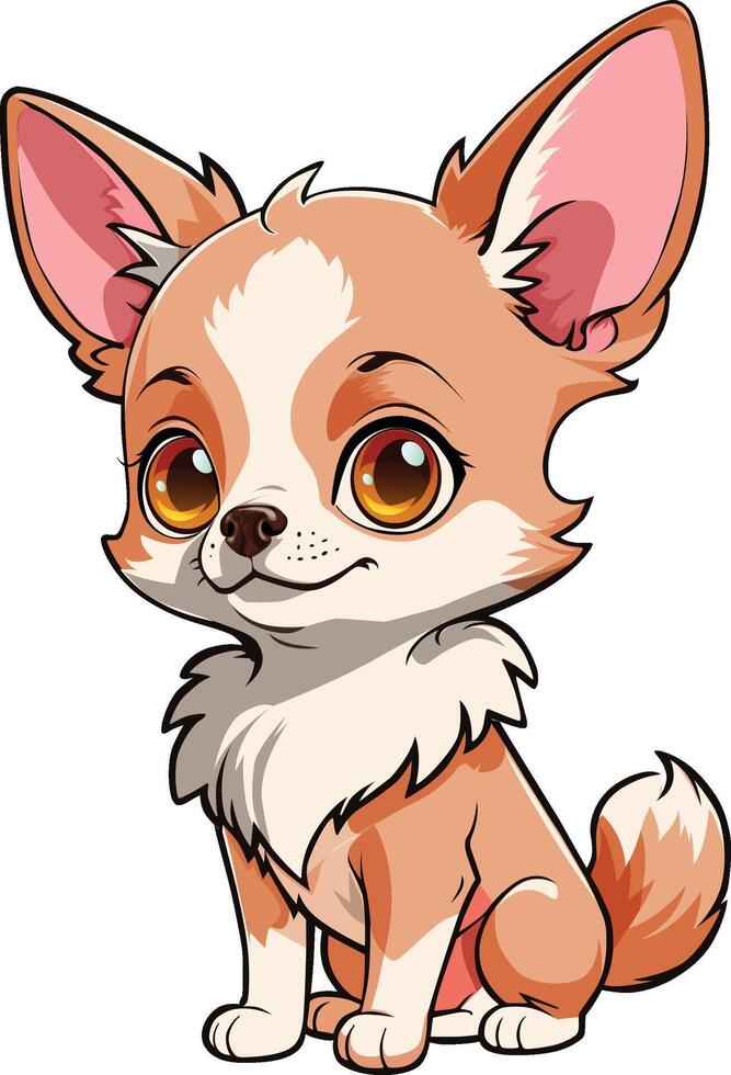 happy corgi dog illustration vector