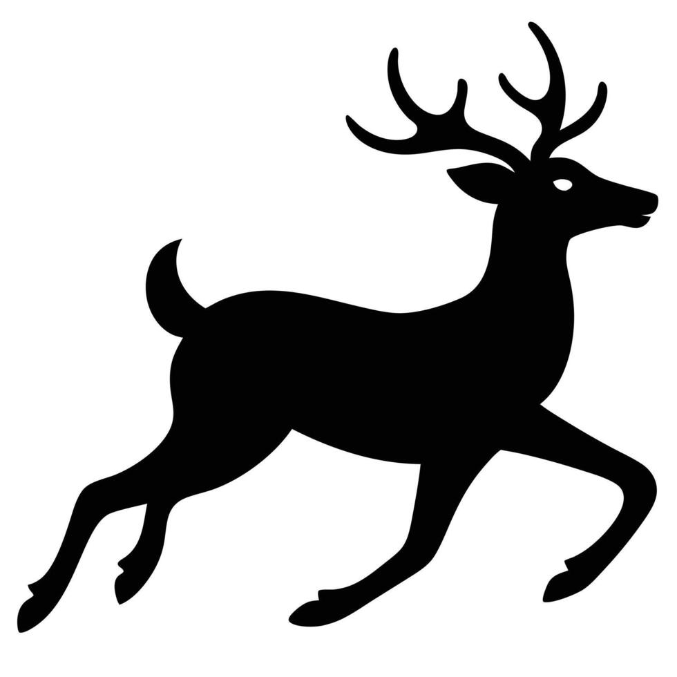 Gentle Deer Clipart for Nature, Forest and Wildlife Art. vector