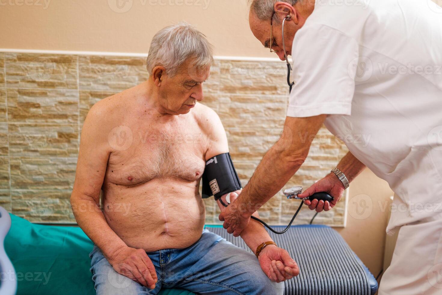 Measuring blood pressure photo