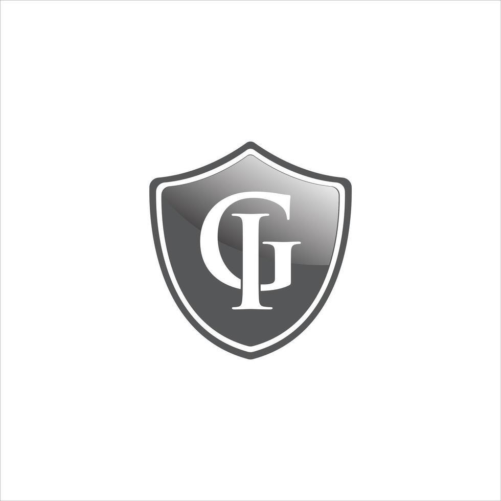 IG Letter monogram Initial Logo Design Illustration. IG elegant and Professional icon design vector