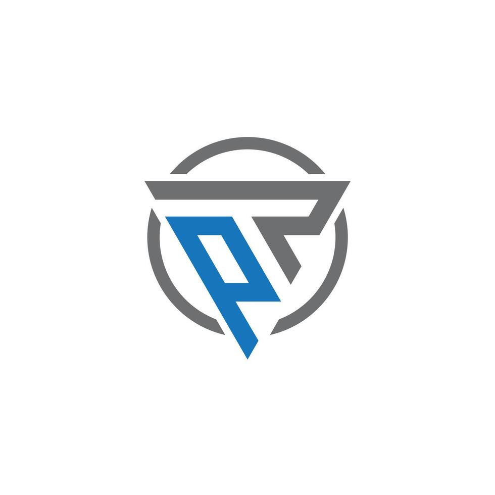 PP Letter monogram Initial Logo Design Template Illustration. PP elegant and Professional icon design vector