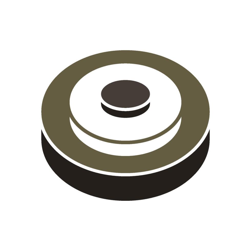 Land Mine icon templates simple and modern vector