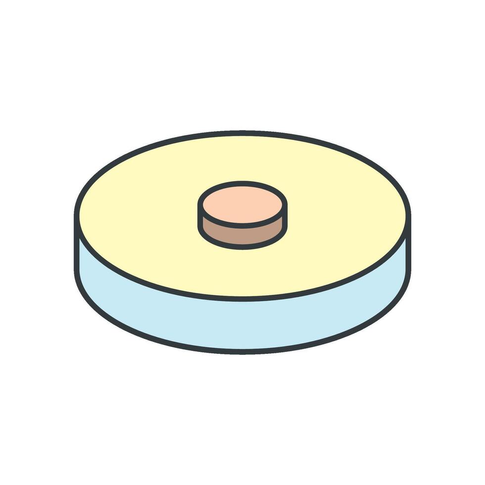 Land Mine icon design templates simple vector