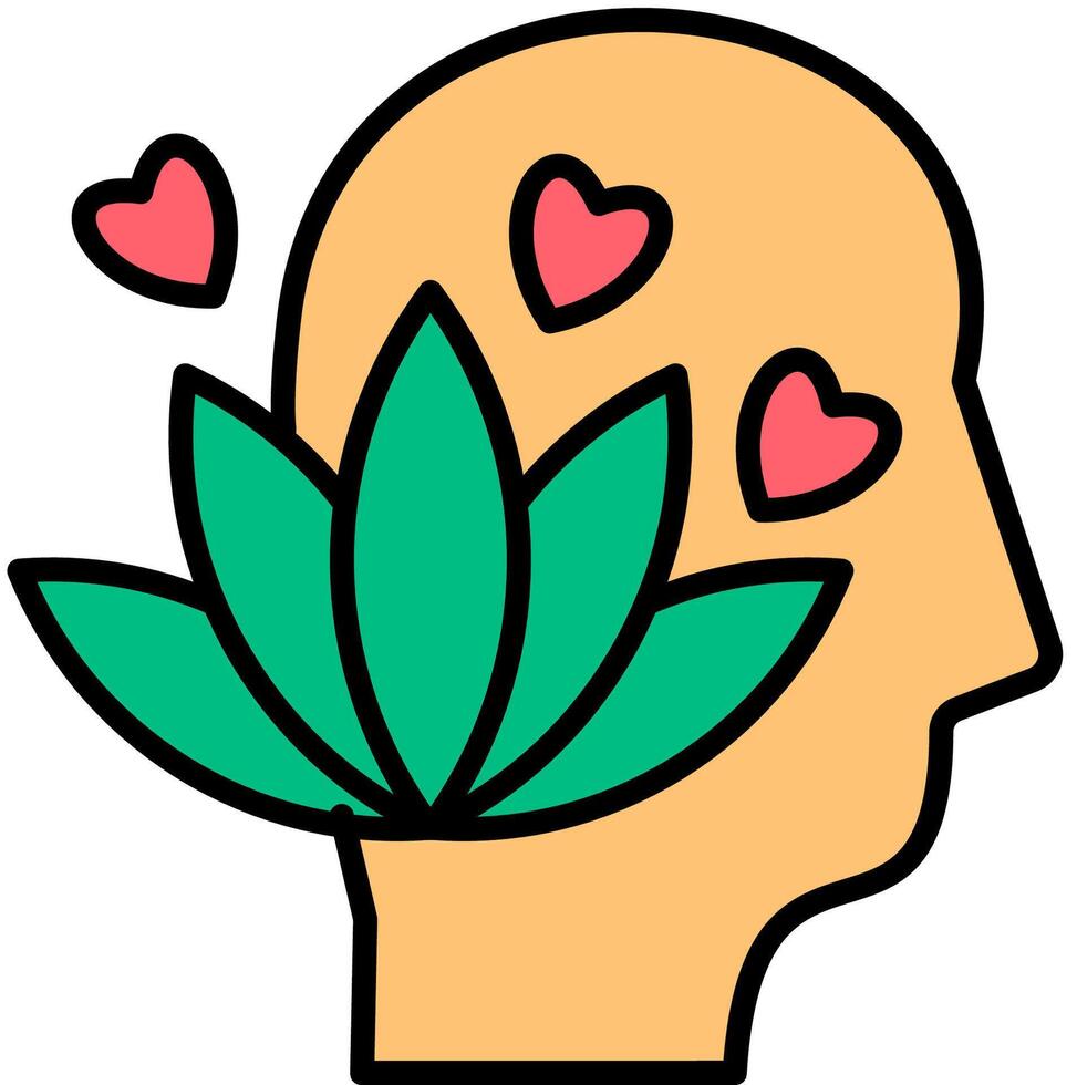 illustration of Mental health recovery vector