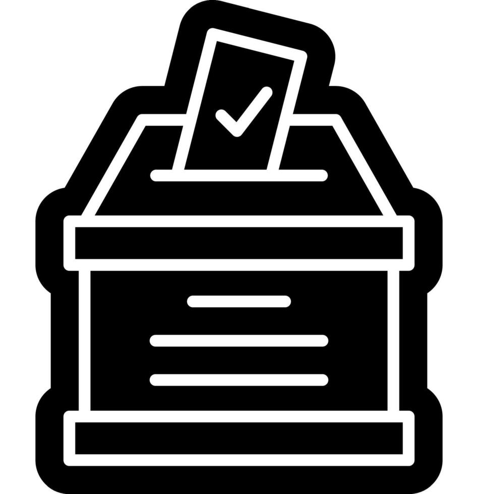 ballet box symbol vector