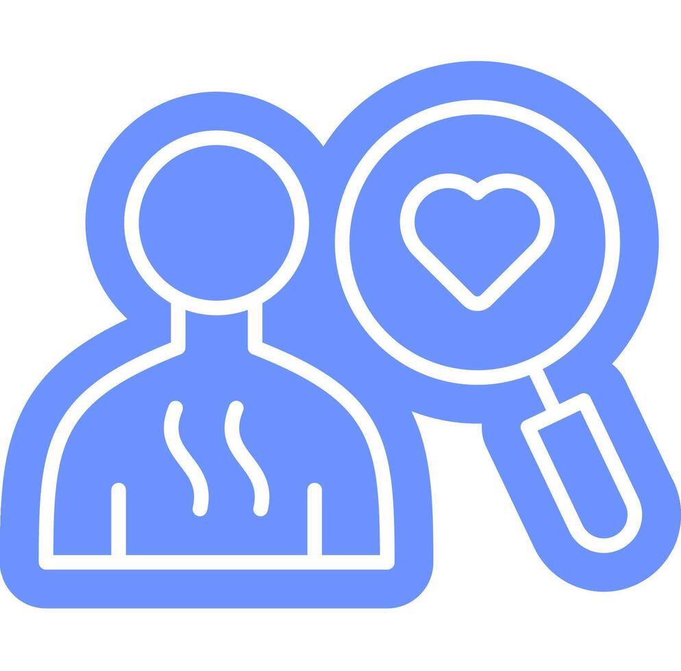 Prognosis checkup outline colour style vector