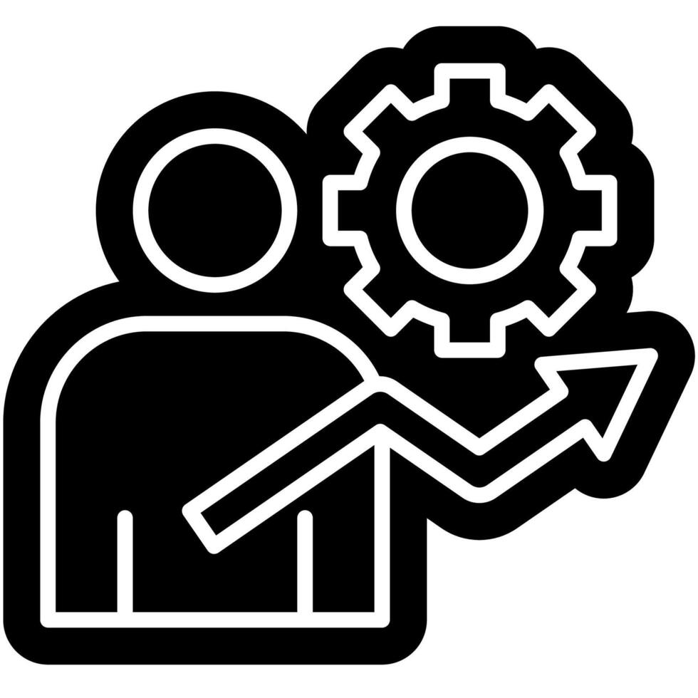 personal growth symbol vector