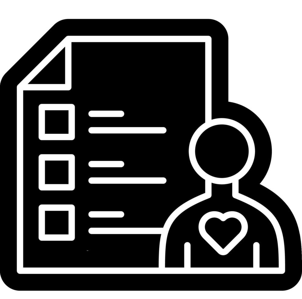 Prognosis disease symbol vector