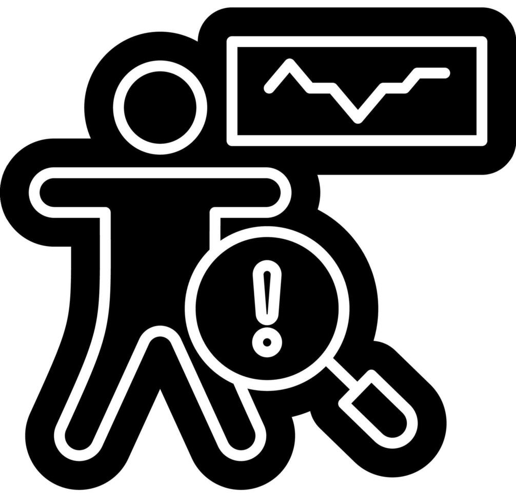 Prognosis diagnose symbol vector