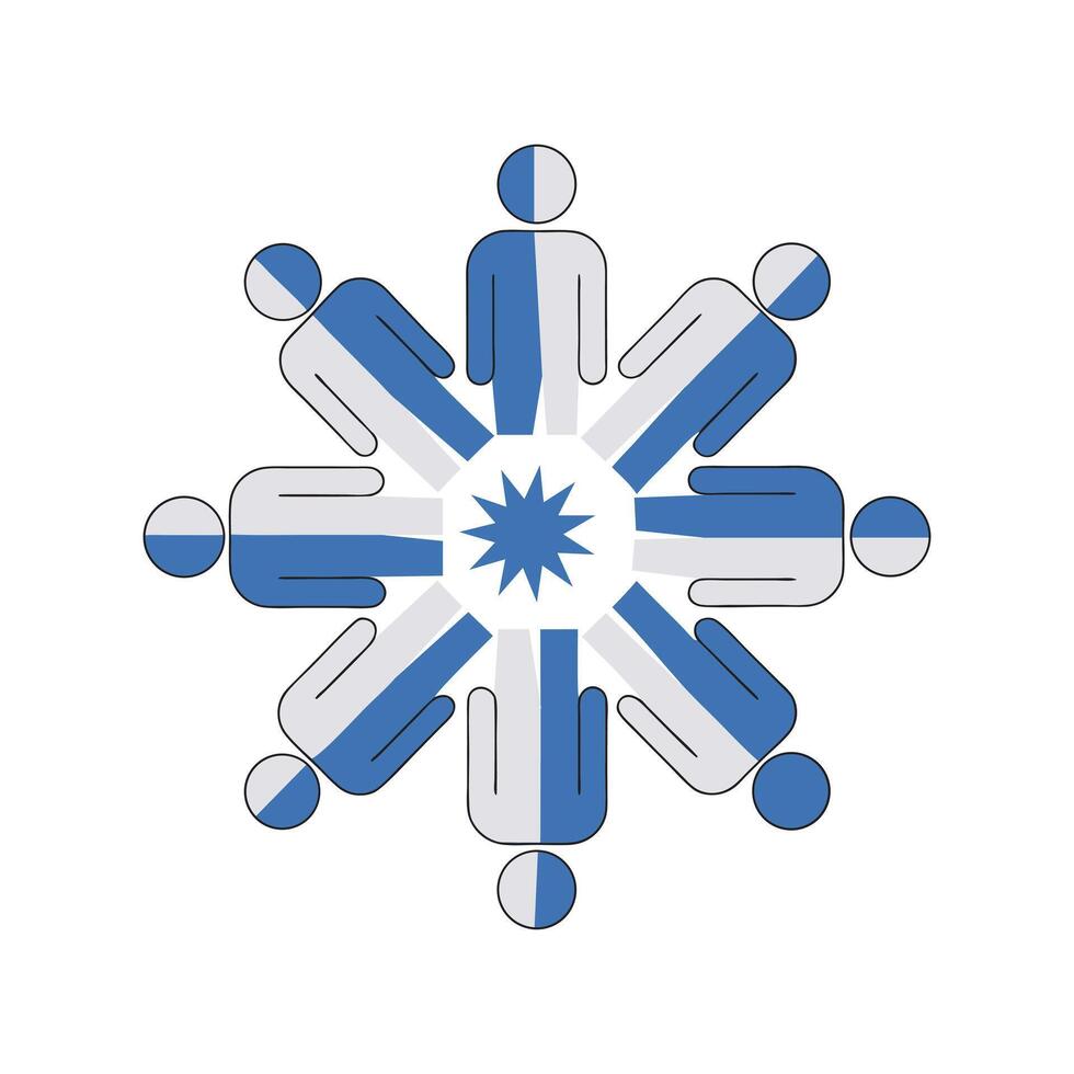 Diverse Community Support And Inclusion vector