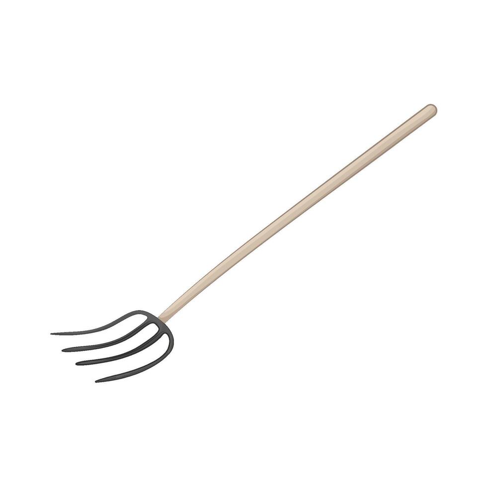 Illustration of a Pitchfork vector