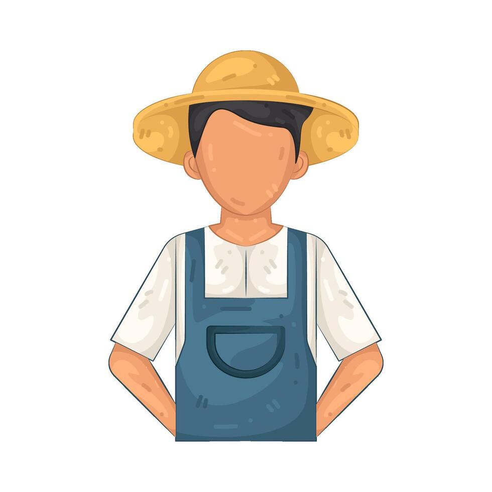 Illustration of Farmer vector