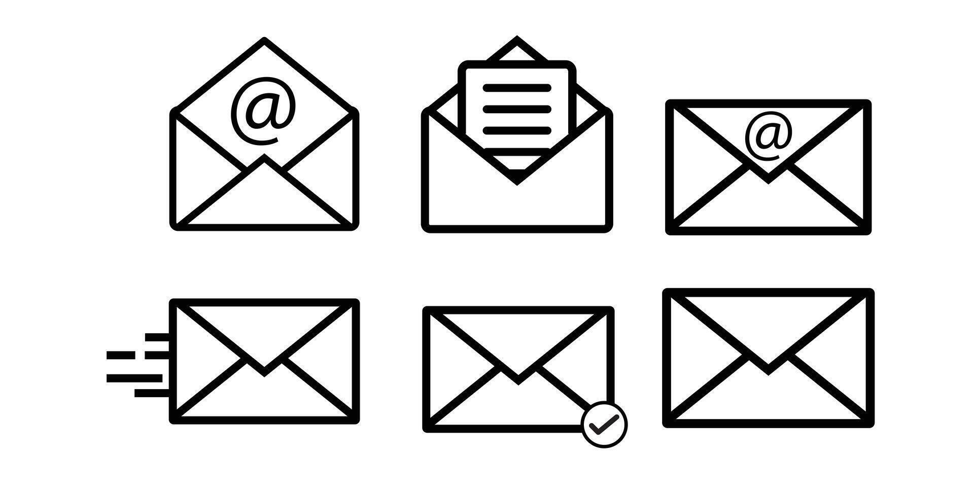 Email Envelope Icon vector