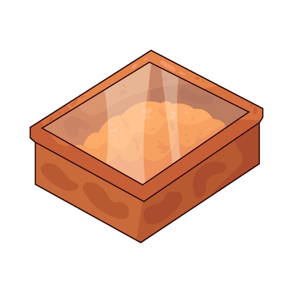 Pastry Box illustration vector