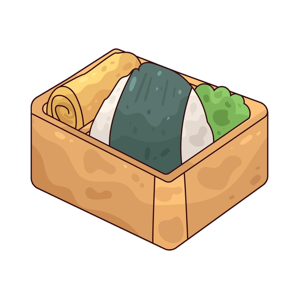 Snack Box illustration vector