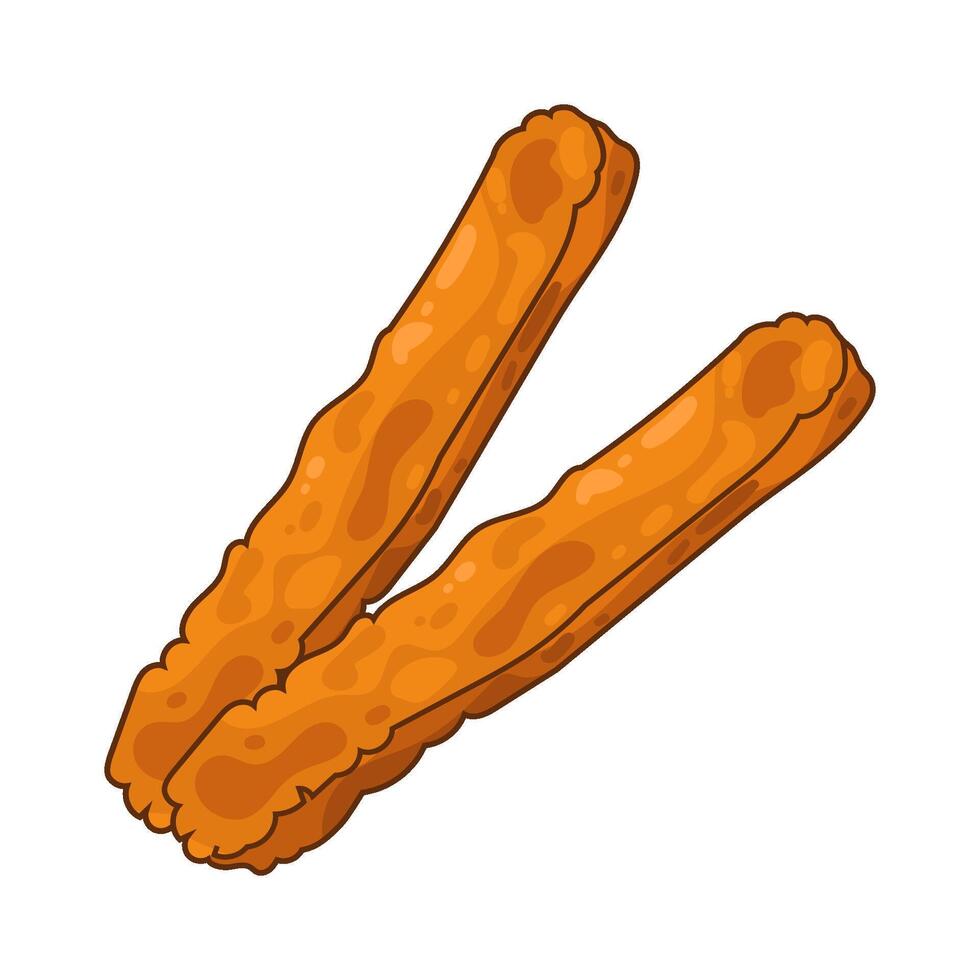 Fish Sticks illustration vector