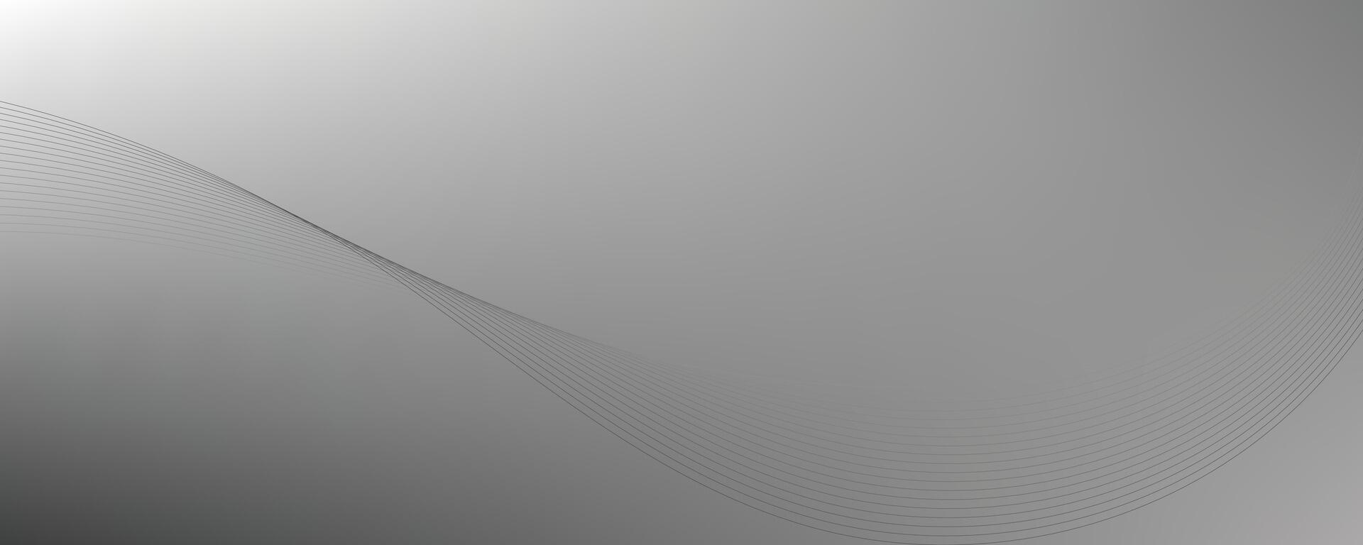 elegant monochrome dynamic wave pattern background vector