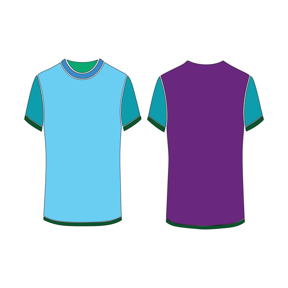 Colourful T Shirt design vector