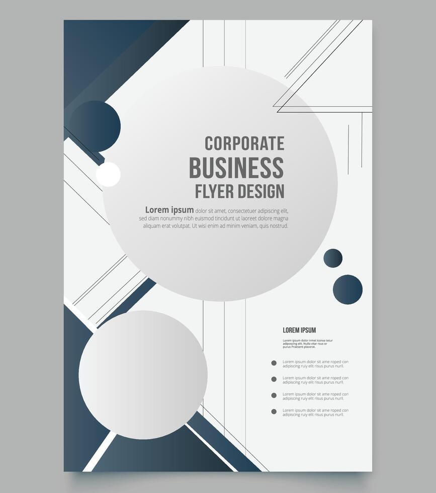 Modern business card. vector