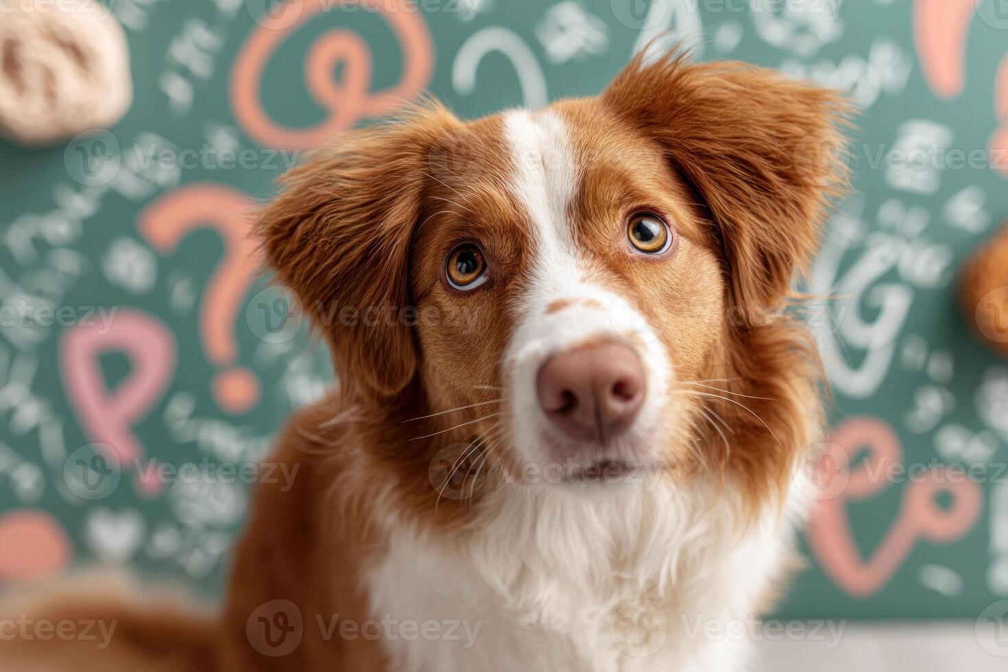 The Captivating indoor scene dog expressing emotions in heartwarming pet photography photo