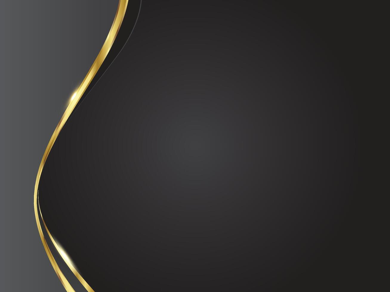 Abstract modern luxury background dark layers with shadow and dark gradient background vector