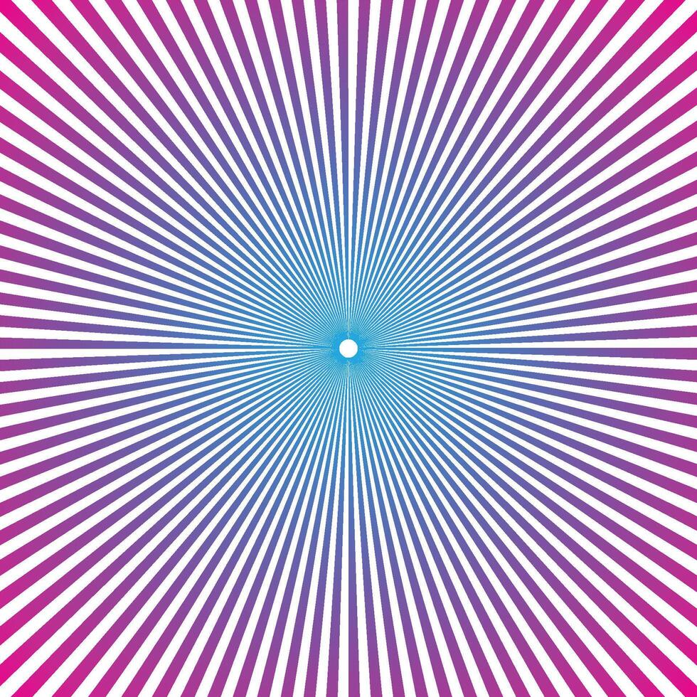 blue pink sunburst effect abstract background vector